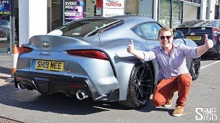 IT'S HERE! Collecting My New Toyota GR Supra