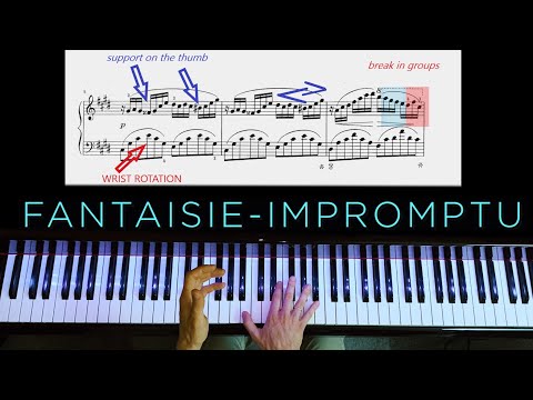 Tutorial: Fantaisie-Impromptu. Technique