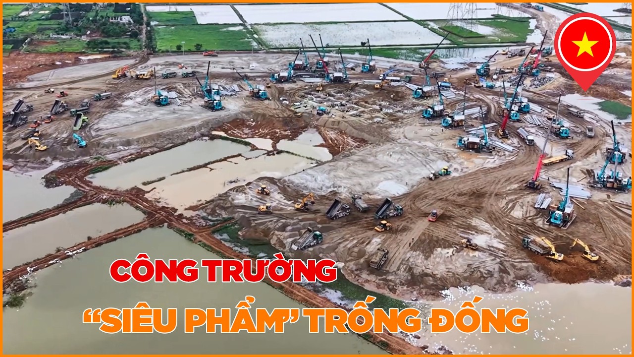 KHÔNG CHỊU KÉM CẠNH PVF, CÔNG TRƯỜNG SVĐ TRỐNG ĐỒNG CŨNG NHỘN NHỊP NGÀY ĐÊM ĐÚNG TIẾN ĐỘ