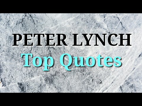 Video: Peter Lynch: Biography, Creativity, Career, Personal Life