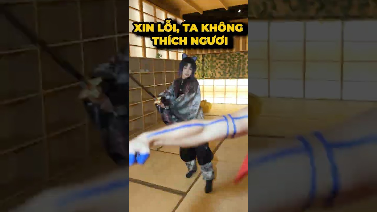 “Xin lỗi, ta không thích ngươi”-Akaza🤨#cosplay #shorts #minnacosplay