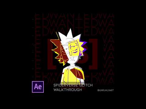 Spiderverse Glitch Tutorial