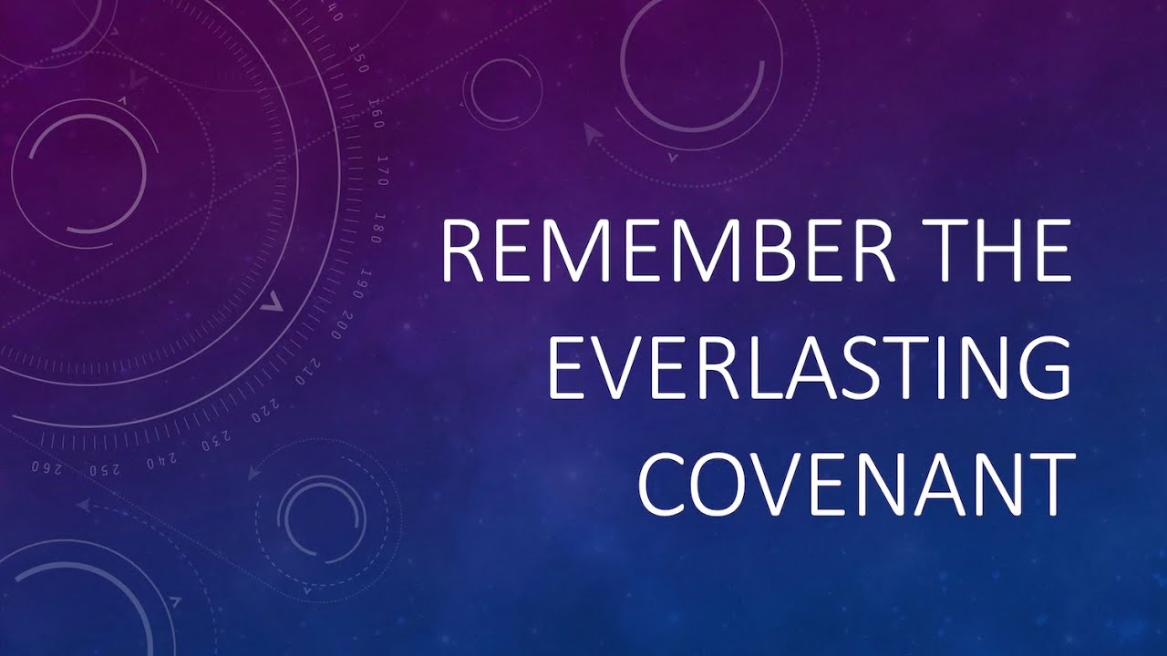 Remember the Everlasting Covenant - It’s Not Temple Marriage - YouTube