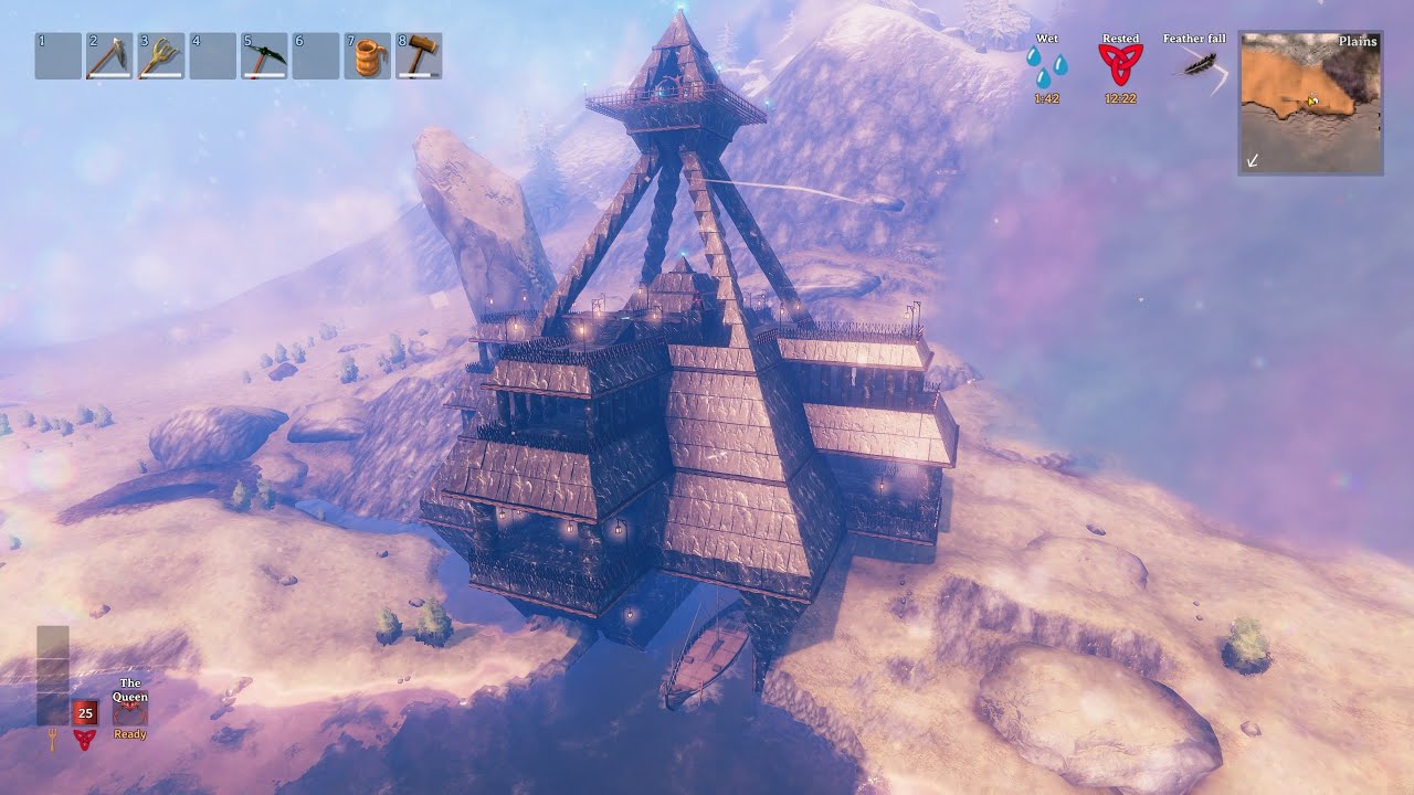 FlyRepresentative977 Valheim Mistlands base quick tour YouTube