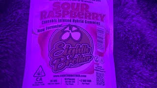 Sour Raspberry Gummies by Eighth Brother | Best budget edibles? | Off The Radar Reviews