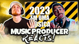 GREATNESS.. 🚧 | Music Producer Reacts to 2023 EM UMA MÚSICA (Inutilismo)