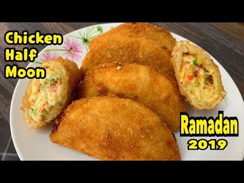 Chicken Half Moon Recipe /Ramadan Special By Yasmin Cooking Ramadan 2019