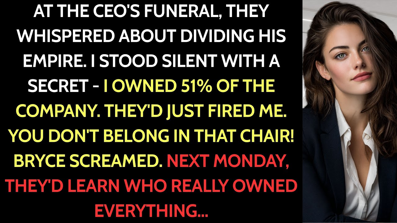 After The CEO's Funeral, I Didn't Bring Up The 51% Stake He Left Me, Next Board Meeting Would Be Fun