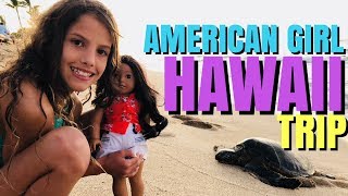 American Girl Nanea in Hawaii