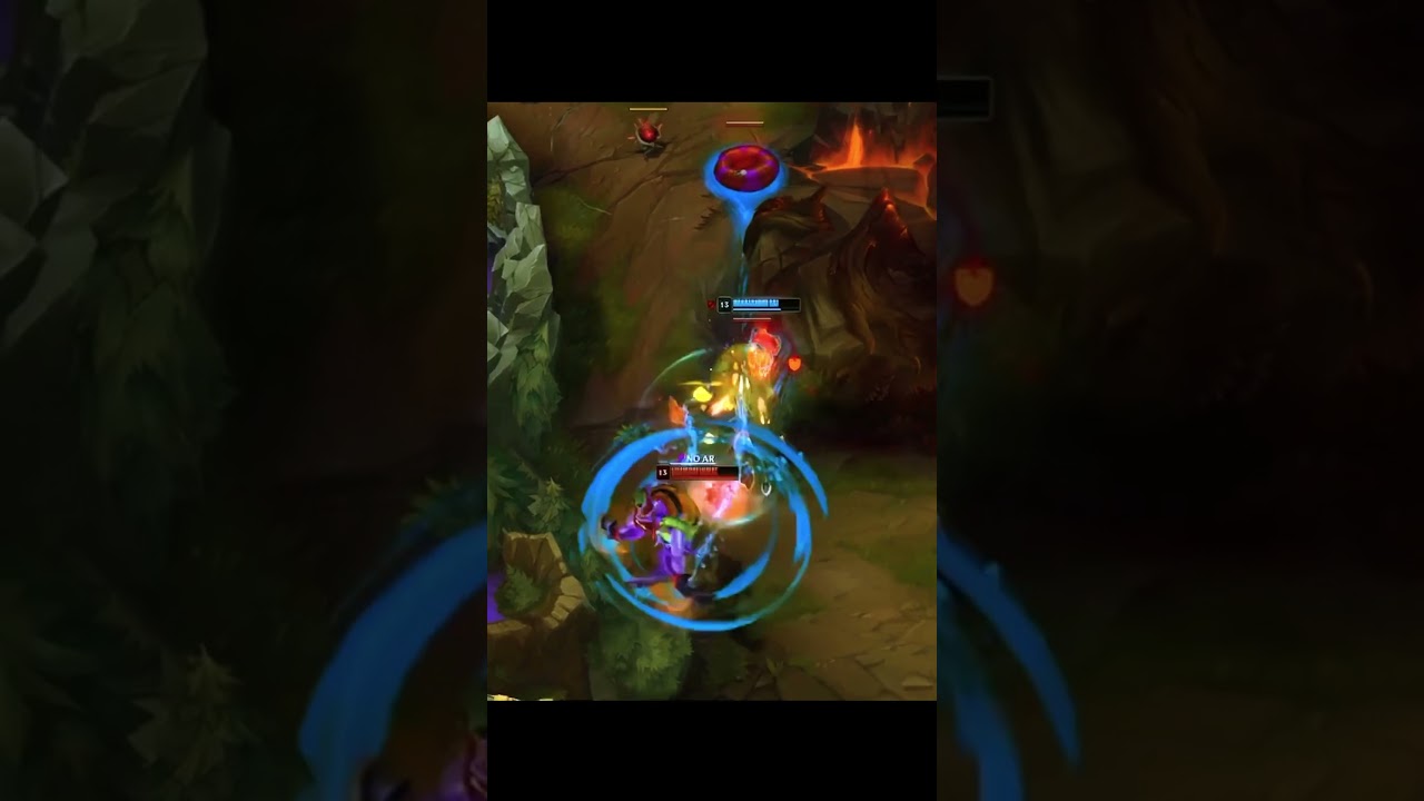 Tristana Gameplay Quadra Kill #lol #quadrakill #tristana #shorts