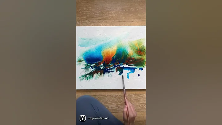 Timelapse - Abstract Landscape