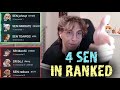 4 SEN IN RANKED ❗️ JOHNQT, N4RRATE, TDAWGG AGAINST REDUXX