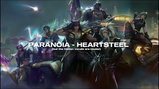 Download Lagu HEARTSTEEL - PARANOIA (ft. BAEKHYUN, tobi lou, ØZI \u0026 Cal Scruby), but the hidden vocals are louder MP3 Download Lagu HEARTSTEEL - PARANOIA (ft. BAEKHYUN, tobi lou, ØZI \u0026 Cal Scruby), but the hidden vocals are louder MP3