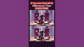 Spot the difference between this #brainteasers #braintest