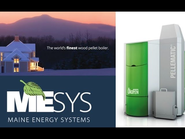 MESys Wood Pellet Boilers Climate Conscious Central Heat - YouTube