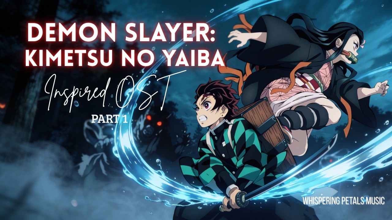 (No Ads) Demon Slayer: Kimetsu no Yaiba Inspired OST – Blades, Resolve & Tragedy | Part 1