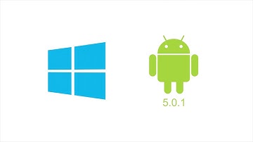 Evironnements Android et Windows sur l