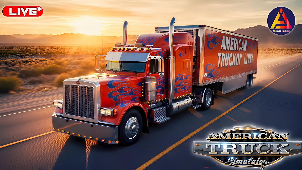 🔴 ATS LIVE 🚨 | Idiots on the Road – Convoy Chaos! | LOGITECH G923 | AJ ...