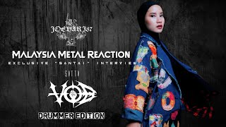 Malaysia Metal Reaction - EP9 Exclusive &quot;santai&quot; interview with Sitti Voice Of Baceprot (April 2023)