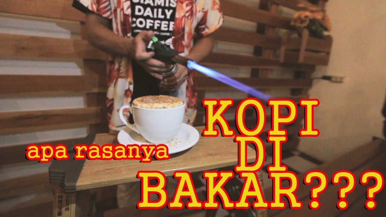 KOPI di BAKAR ??? | KULINER CIAMIS - KOPI KHAS CIAMIS 