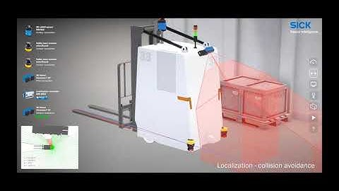 Sensor Demo for AGV Localization Collision Awareness