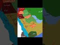 خريطةالعرب في الجاهلية خريطة الجزيرة العربية في الجاهلية ممالك القحطانيون كندة المناذرة الغساسنة