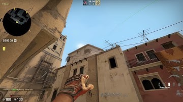 CSGO - Mirage - Smoke Jungle and Stairs from T-spawn