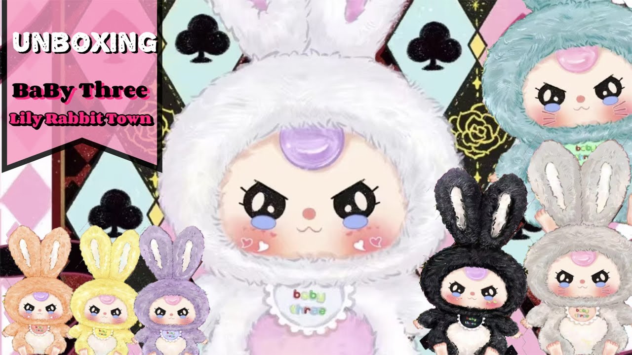 [Unboxing]Baby three lily rabbit town : แกะกล่องสุ่มเบบี้ทรีเมือง ...