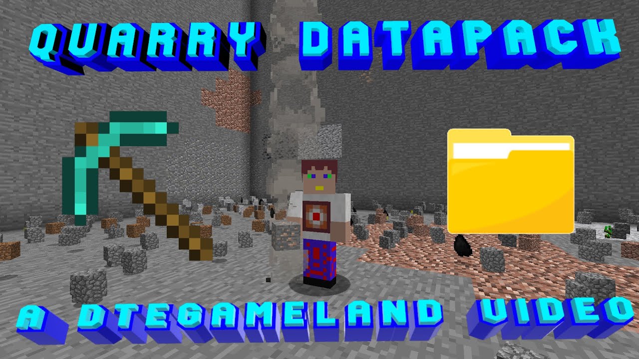Quarry Datapack (add Quarries to your vanilla Minecraft World Quarry Datapack (add Quarries to your vanilla Minecraft World