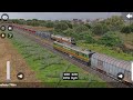 🔥 Dangerous Wap5 Amrit Bharat Locomotive Leads Intercity express+Howrah Local Skipping 90° 