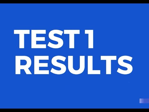 Test 1 - YouTube