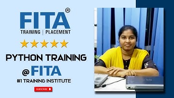 Python Training in Chennai Student PAVITHRA shares her Experience at FITA Academy Chennai
