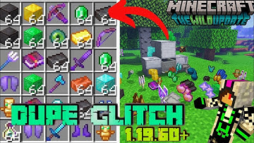 All New Duplication Glitch in Minecraft Pocket/Bedrock Edition 1.19+ update (100% working)