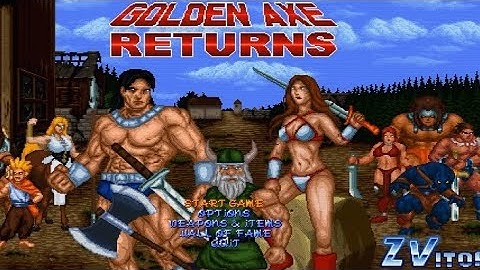 Golden Axe Returns (OpenBOR) Longplay Walkthrough #1