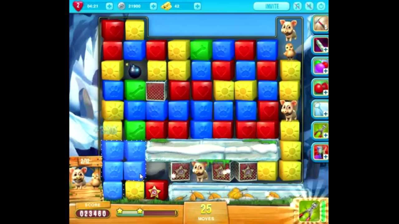 Pet Rescue Saga level 664 no hammers 😈 ►TOBIAS DEAMON◄