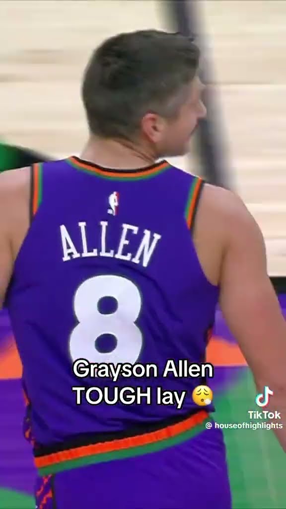 Tough lay up #hoodnews #graysonallen #suns #NBA #basketball #shortvideo #sports #omg #how #wow #wtf