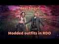 **WORKING 2024** HOW TO GET MODDED/INVISIBLE OUTFITS IN RED DEAD ONLINE