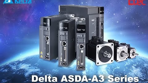 ETEC giới thiệu bộ điều khiển servo Delta - dòng Servo ASDA A3