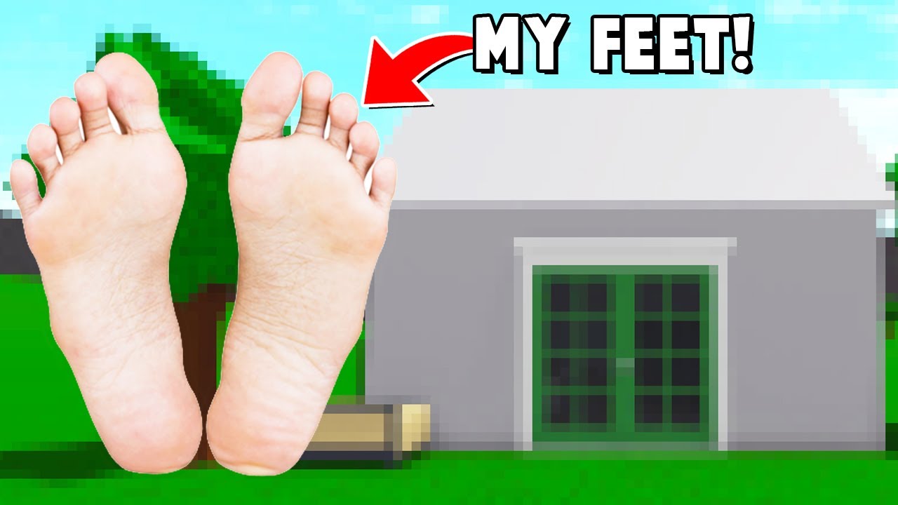 Building A House With Only My Feet! Bloxburg Challenge! (Roblox) - Youtube Building A House With Only My Feet! Bloxburg Challenge! (Roblox) - Youtube