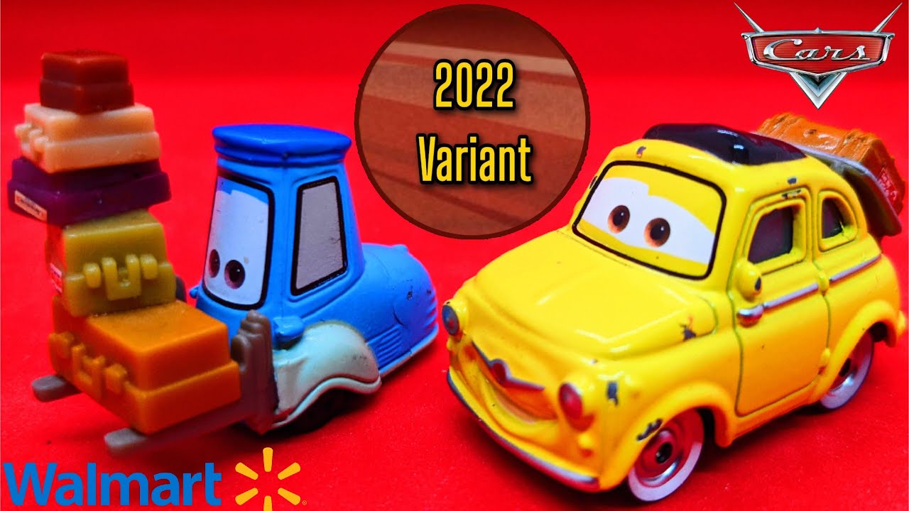 Mattel Disney Pixar Cars Diecast 2022 Road Trip Luigi And Guido