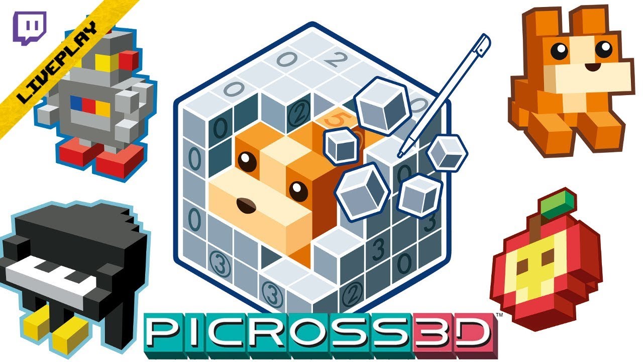 [Rediff][LivePlay] Picross 3D (NDS) - YouTube