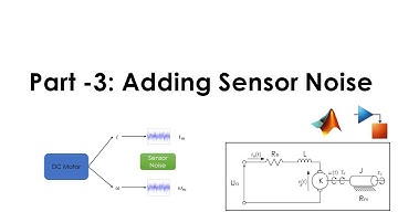 Adding Sensor Noise to a DC motor model in SIMULINK: Part-3