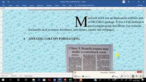 CLASD 6-COMPUTER-CH 3-MORE ON MS WORD 2010(Part 2)