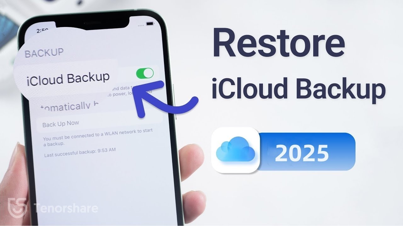 How to Restore iCloud Backup without Resetting iPhone YouTube