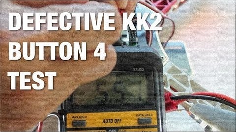 Defective KK2 - Button 4 Looks Okay
