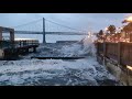 King tide Pier 14 San Francisco Embarcadero