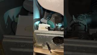 Lg drain pump area on a front load washer. APLCE serving Orange County.