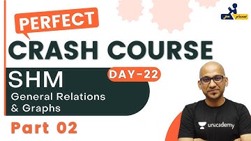 SHM Marathon (Part 02) | General Relations | Graphs | Abhilash Jha |Perfect Crash Course |JEE Planet