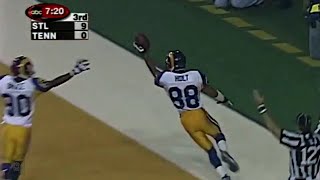 Torry Holt Catches His 1St Career Postseason Td Reception In Super Bowl Xiv January 30, 2000