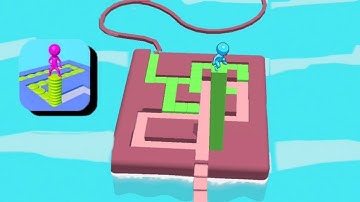 Stacky Dash - All Levels Gameplay (iOS & Android) Part 1